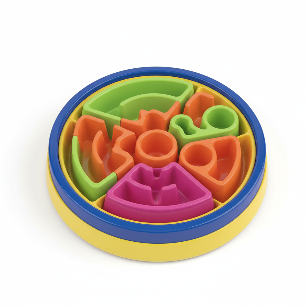 Slow Feeder Puzzle Dog Bowl